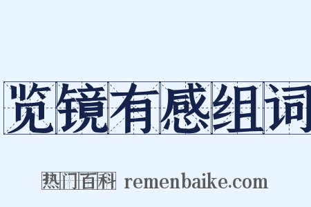 览镜有感组词是什么意思的图片